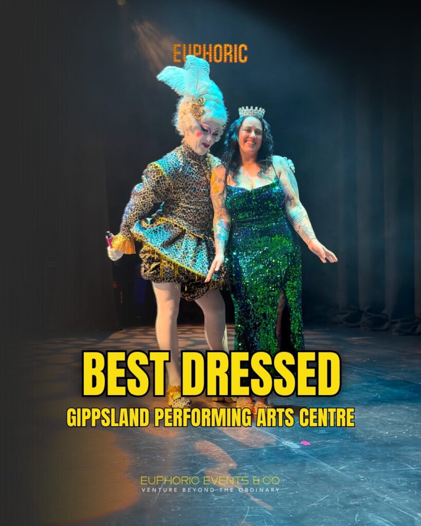 euphoric gippsland performing arts centre best dressed